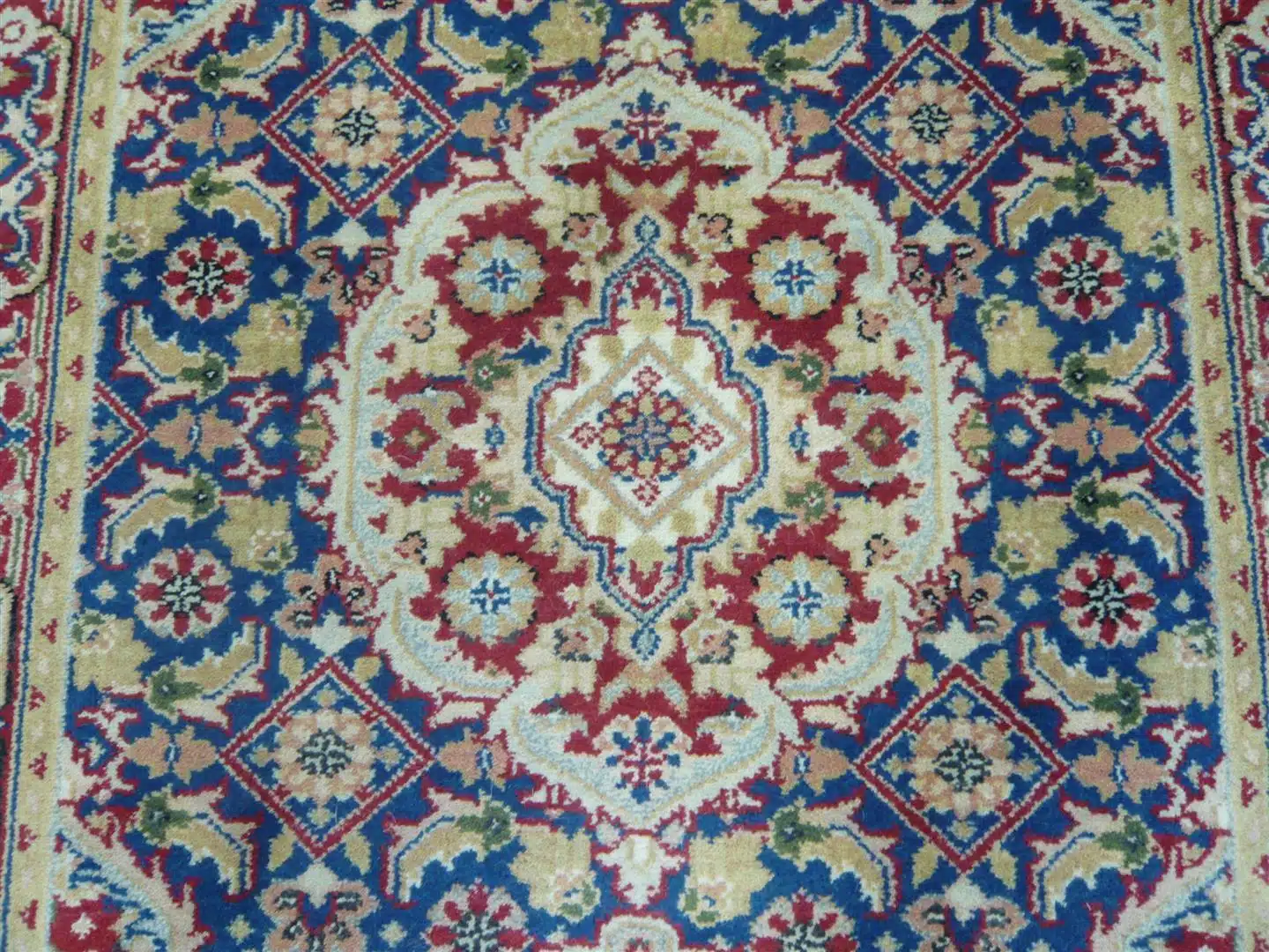 Indian Chakhari Blue/Red 1.53 x 0.94m