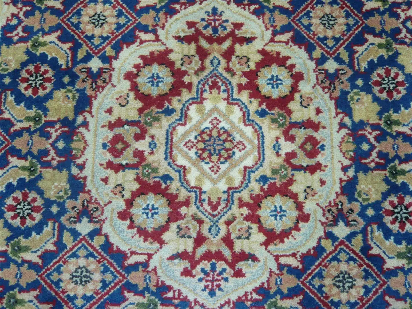 Indian Chakhari Blue/Red 1.53 x 0.94m