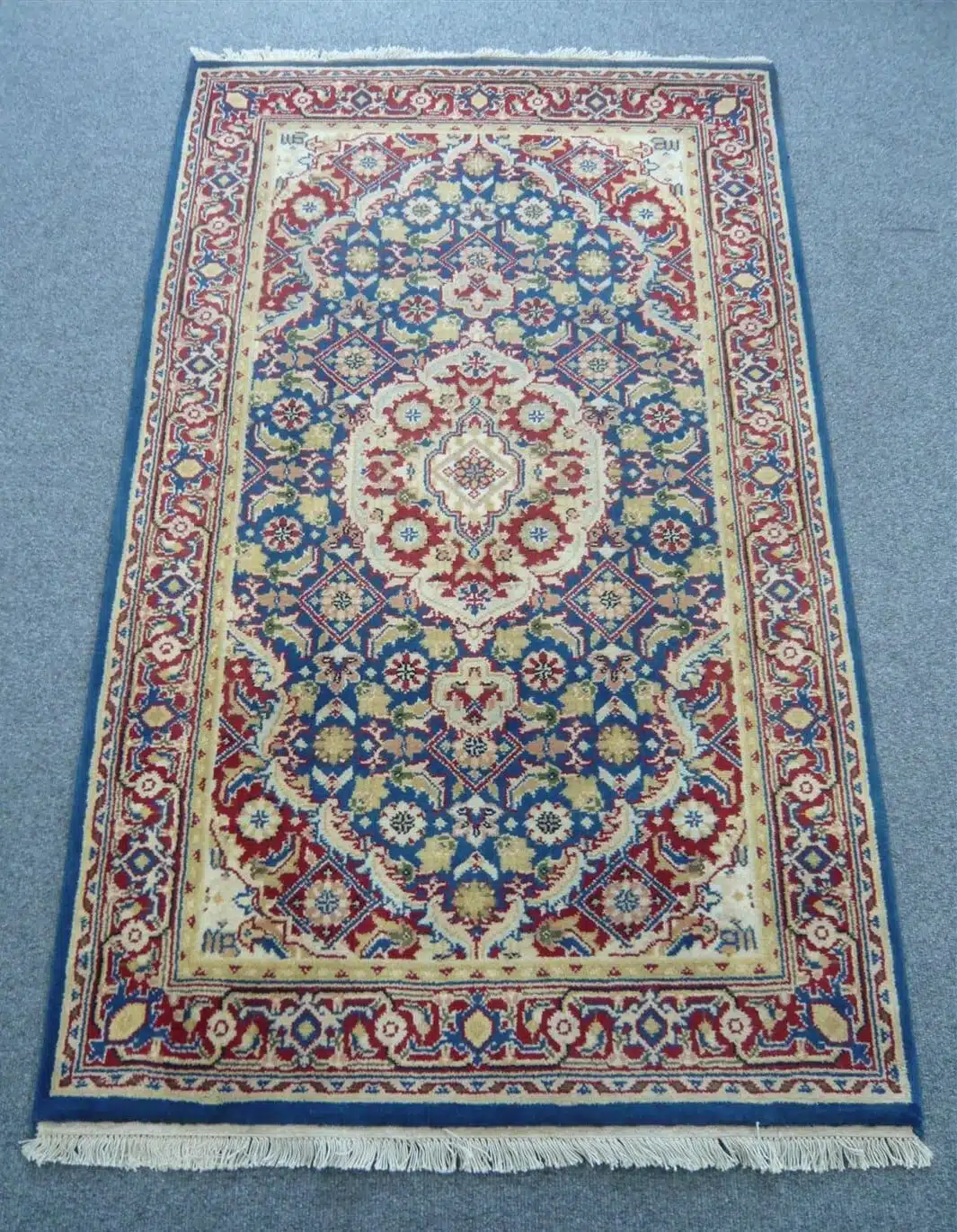 Indian Chakhari Blue/Red 1.53 x 0.94m