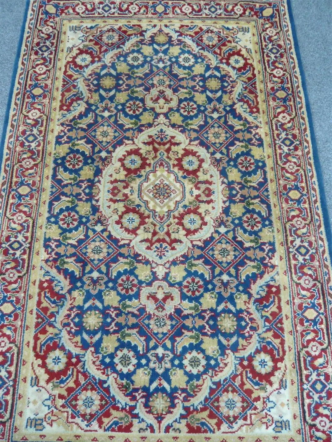 Indian Chakhari Blue/Red 1.53 x 0.94m