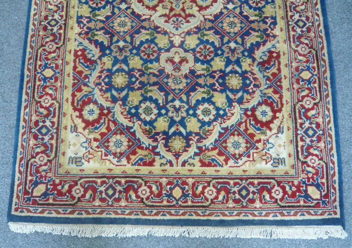 Indian Chakhari Blue/Red 1.53 x 0.94m