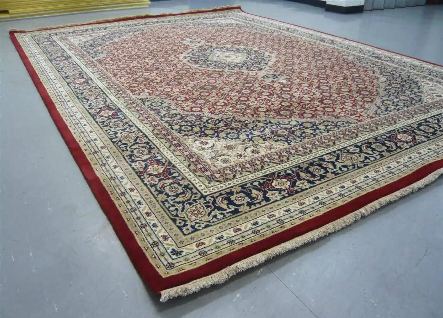 Indian Chakhari Red/Blue 3.61 x 2.72m