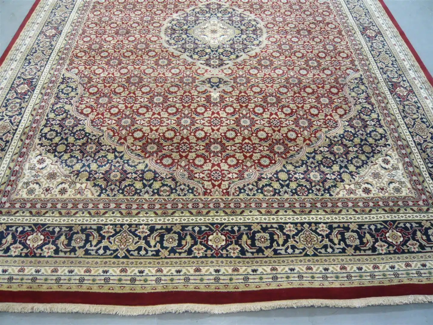 Indian Chakhari Red/Blue 3.61 x 2.72m