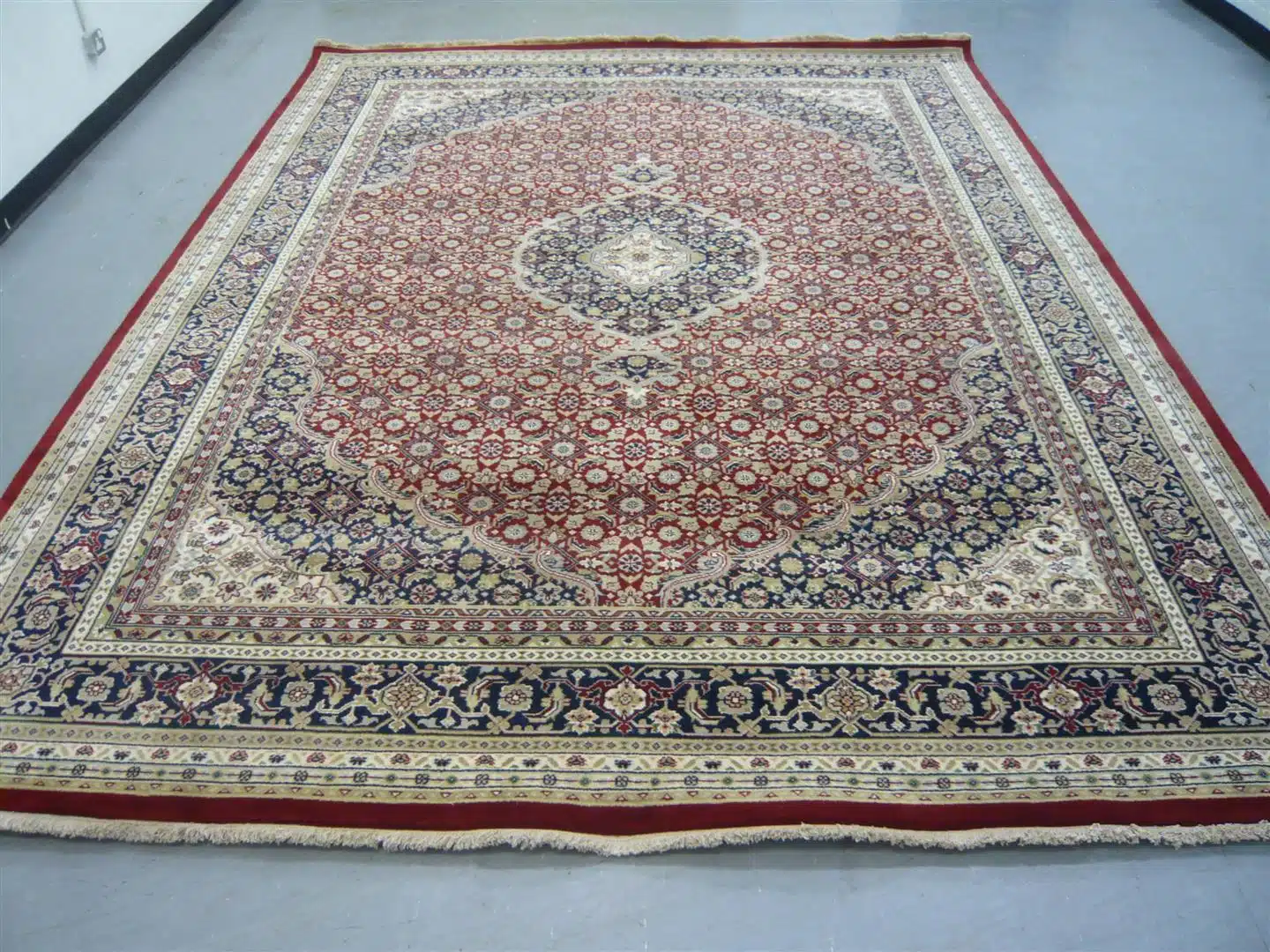 Indian Chakhari Red/Blue 3.61 x 2.72m