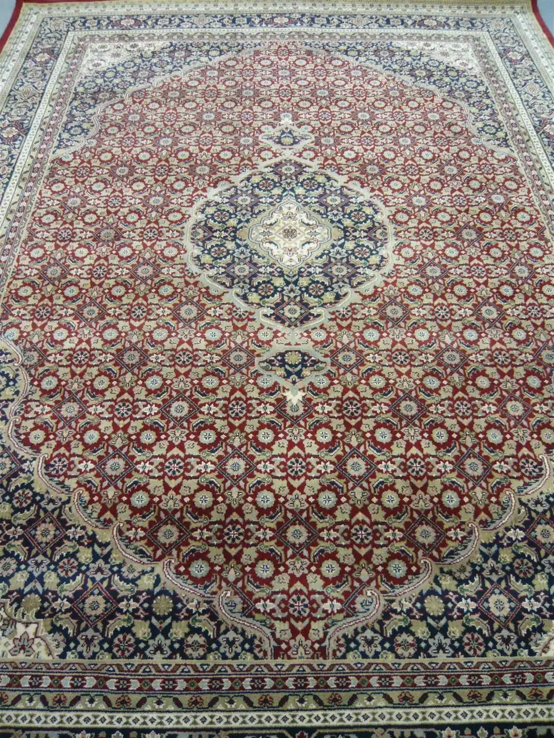 Indian Chakhari Red/Blue 3.61 x 2.72m