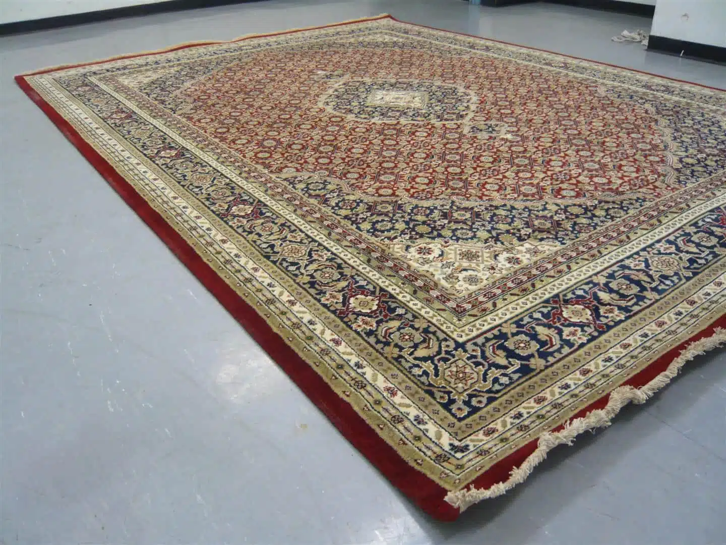 Indian Chakhari Red/Blue 3.61 x 2.72m