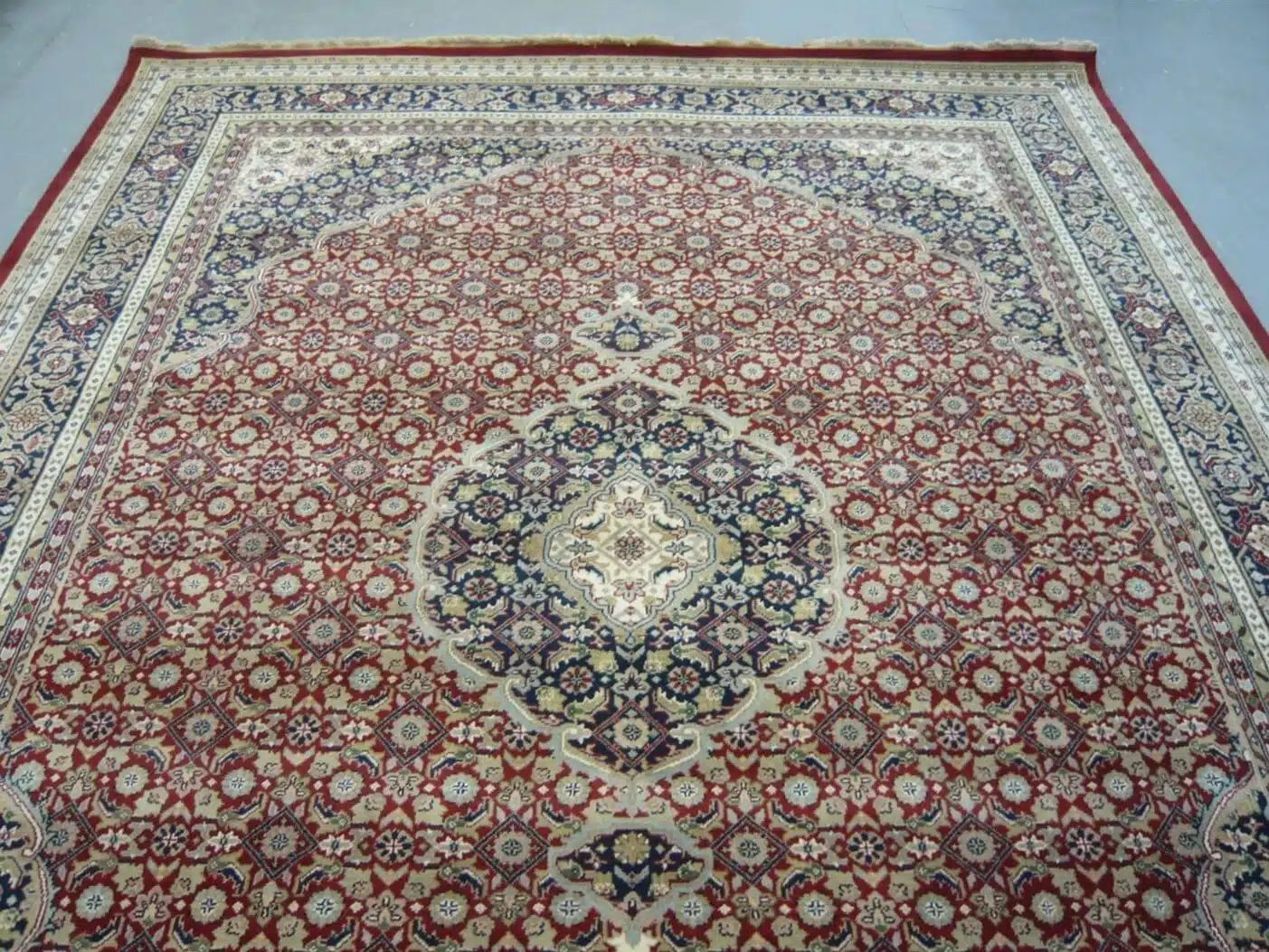 Indian Chakhari Red/Blue 3.61 x 2.72m