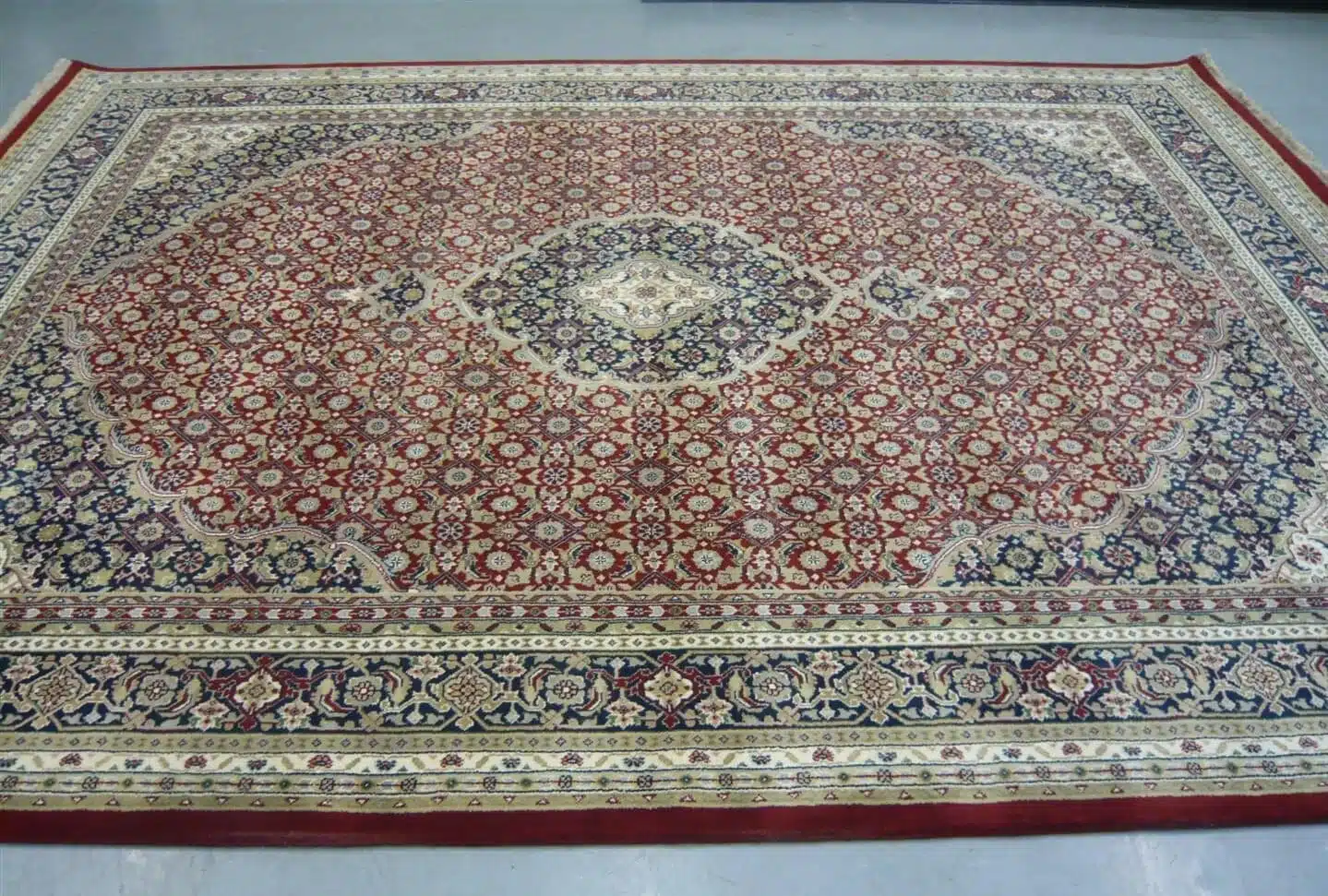 Indian Chakhari Red/Blue 3.61 x 2.72m