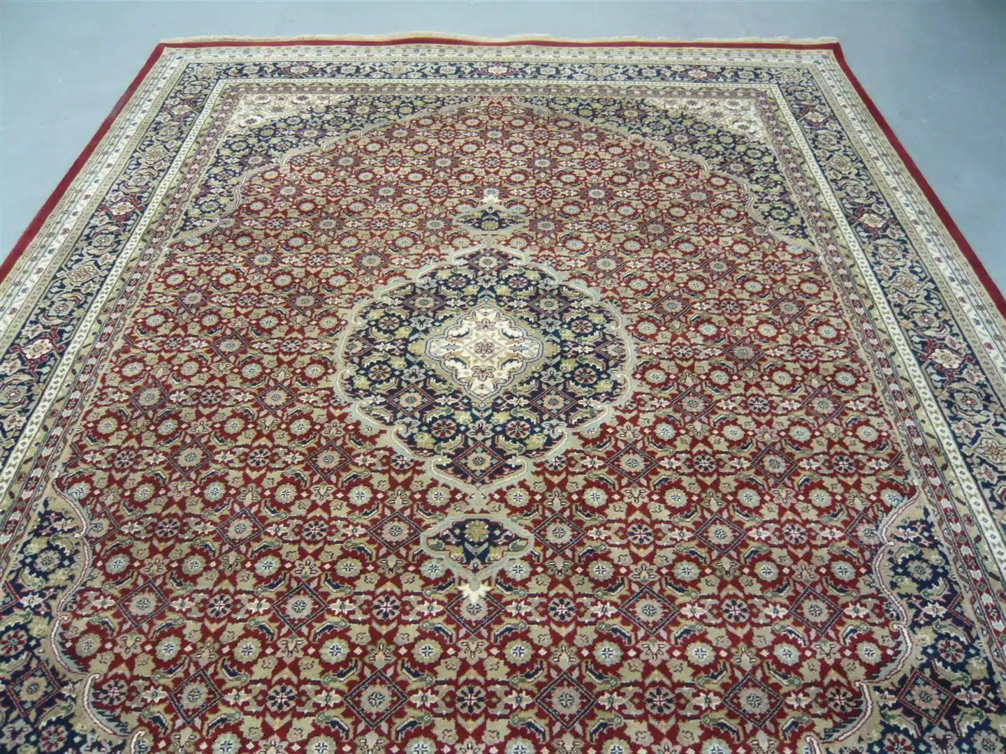 Indian Chakhari Red/Blue 3.61 x 2.72m