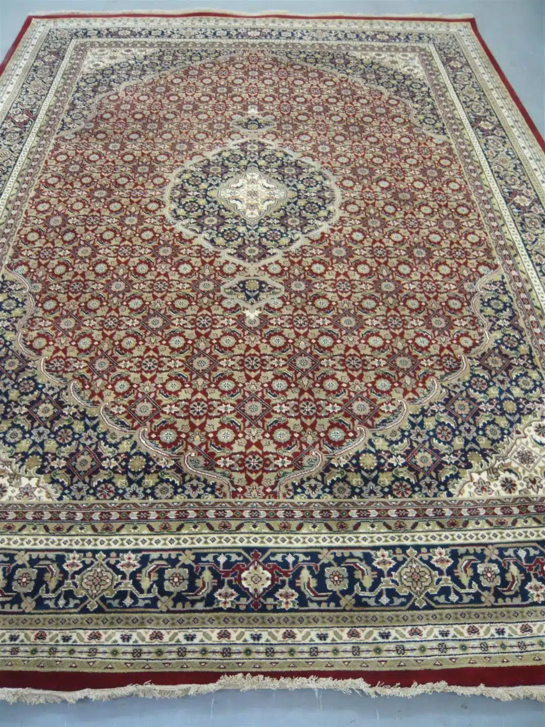 Indian Chakhari Red/Blue 3.61 x 2.72m