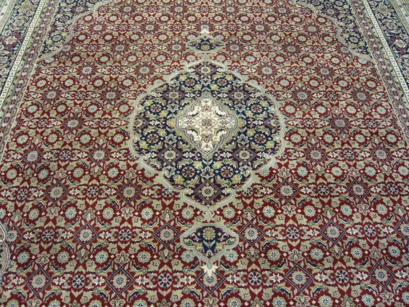 Indian Chakhari Red/Blue 3.61 x 2.72m