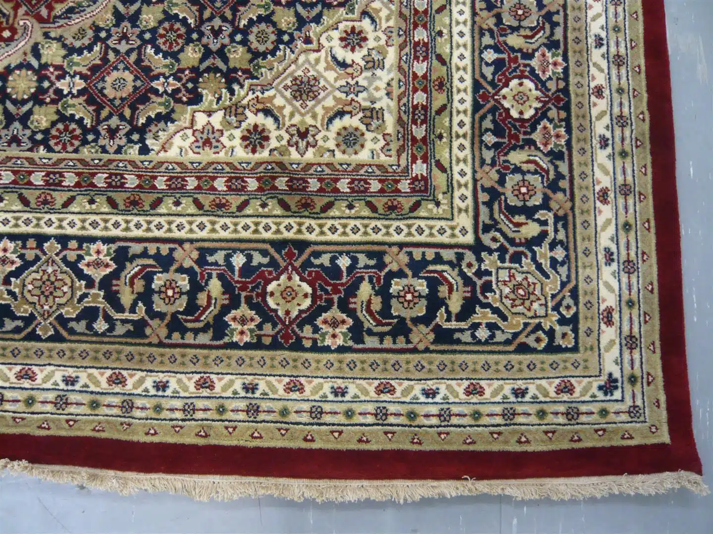 Indian Chakhari Red/Blue 3.61 x 2.72m