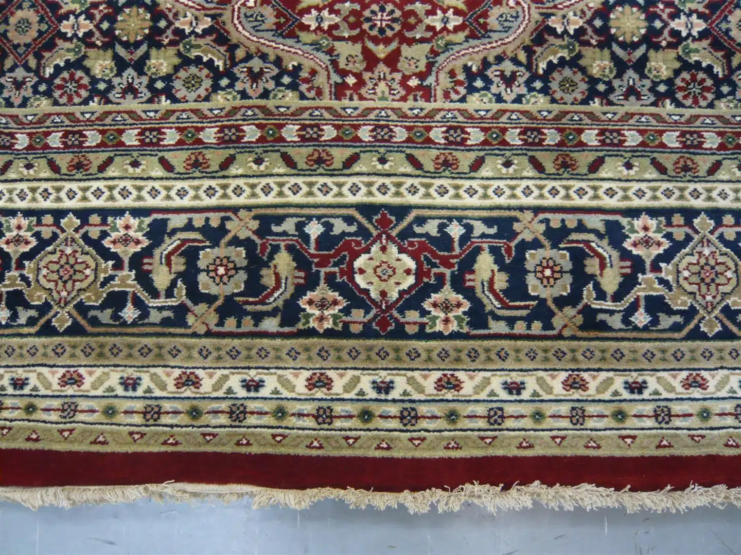 Indian Chakhari Red/Blue 3.61 x 2.72m