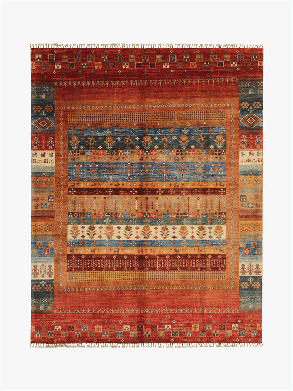 Fine Afghan Loribaft 2.39 x 1.80m