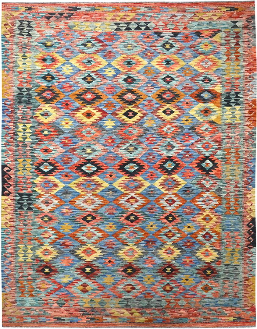 Natural Dyed Kilim 2.96 x 1.97m