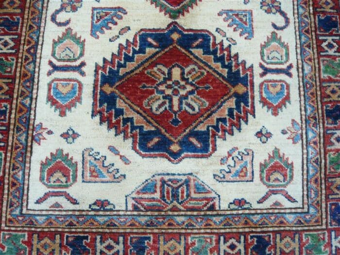 Fine Afghan Kazak Cream 1.48 x 0.88m