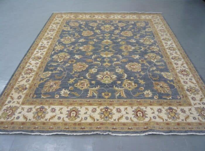 Fine Afghan Ziegler Blue 3.04 x 2.49m