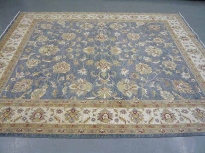 Fine Afghan Ziegler Blue 3.04 x 2.49m