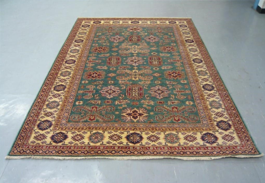 Fine Afghan Kazak Green 2.92 x 2.07m