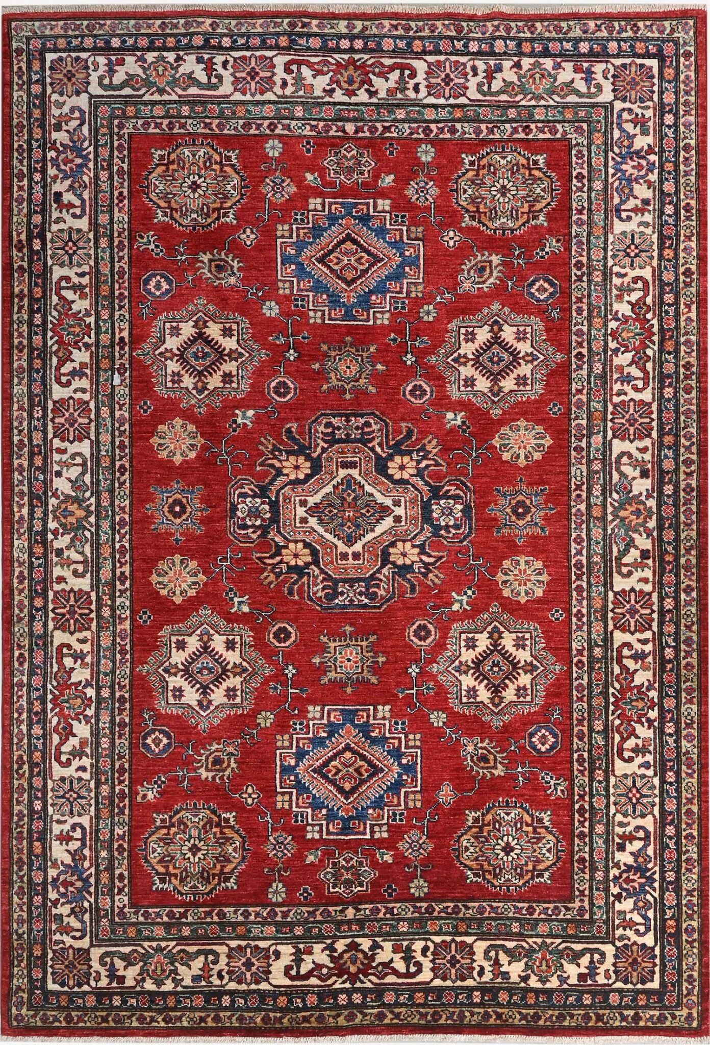 Fine Afghan Kazak 2.44 x 1.76m