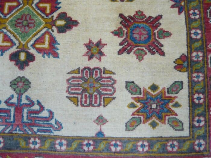 Afghan Kazak Cream 1.78 x 1.21m