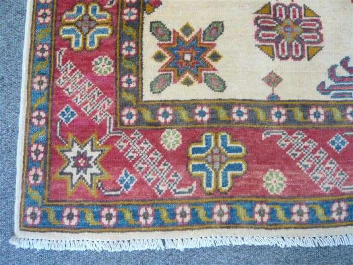 Afghan Kazak Cream 1.78 x 1.21m