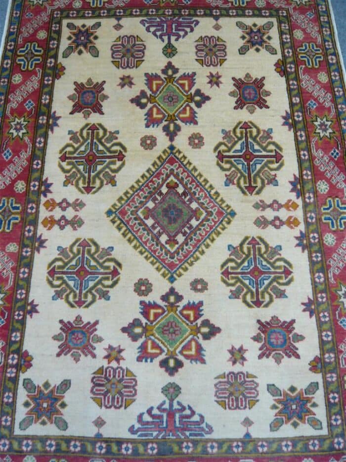 Afghan Kazak Cream 1.78 x 1.21m